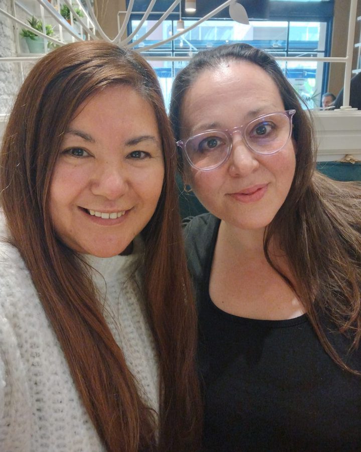 Cynthia Leguizamón y Mariela Novas